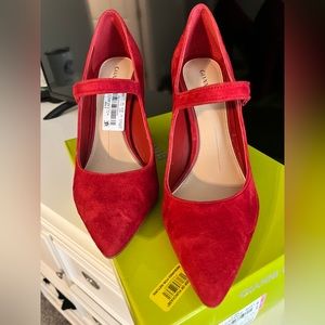 Gianni Bini Isobelle Red Heels, Size 9